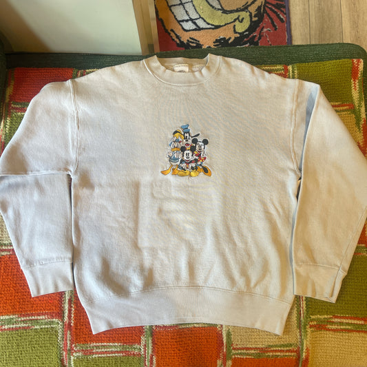 Mickey Mouse embroidered crewneck (medium)