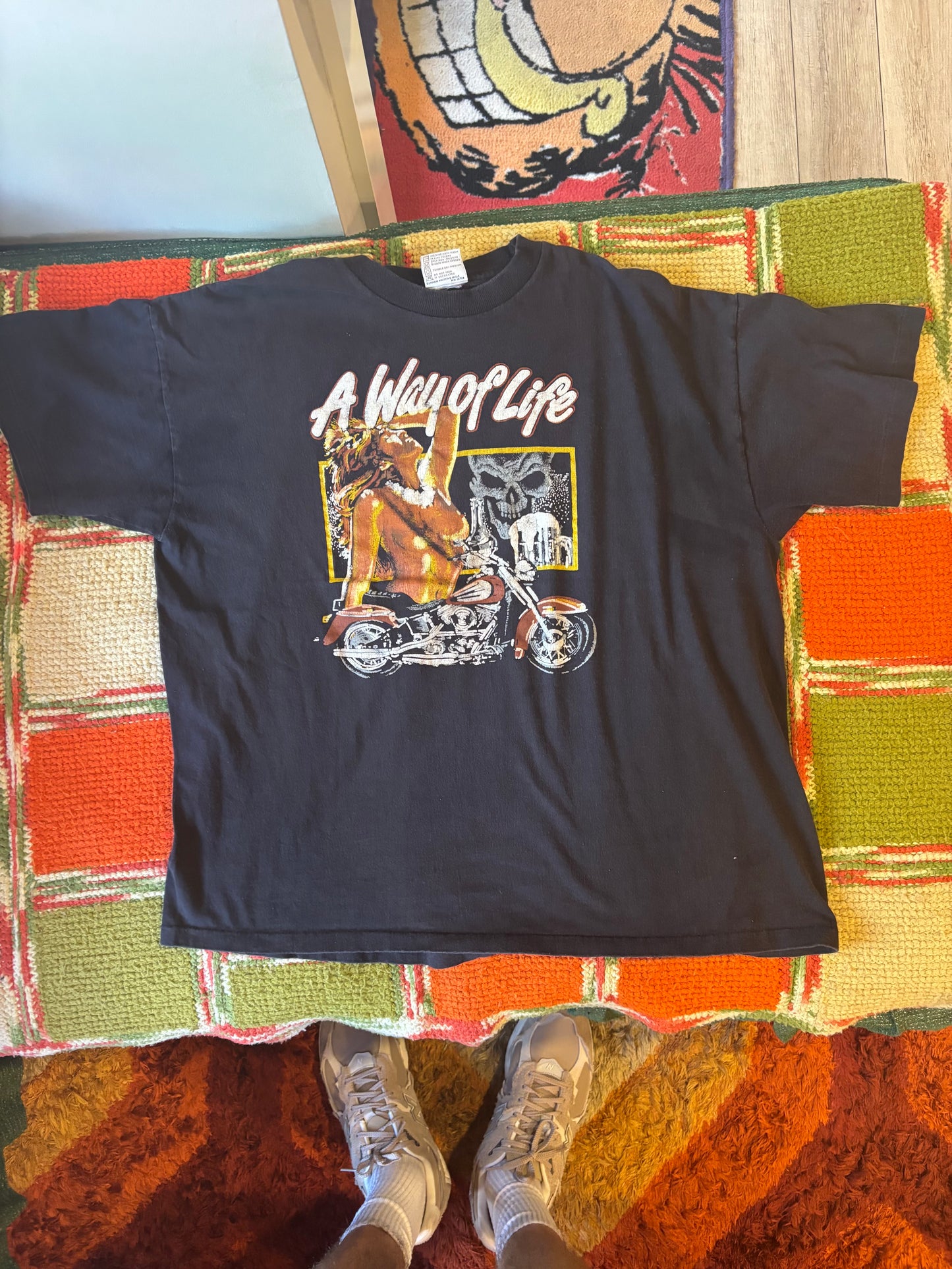 Sick Biker tee (XL)