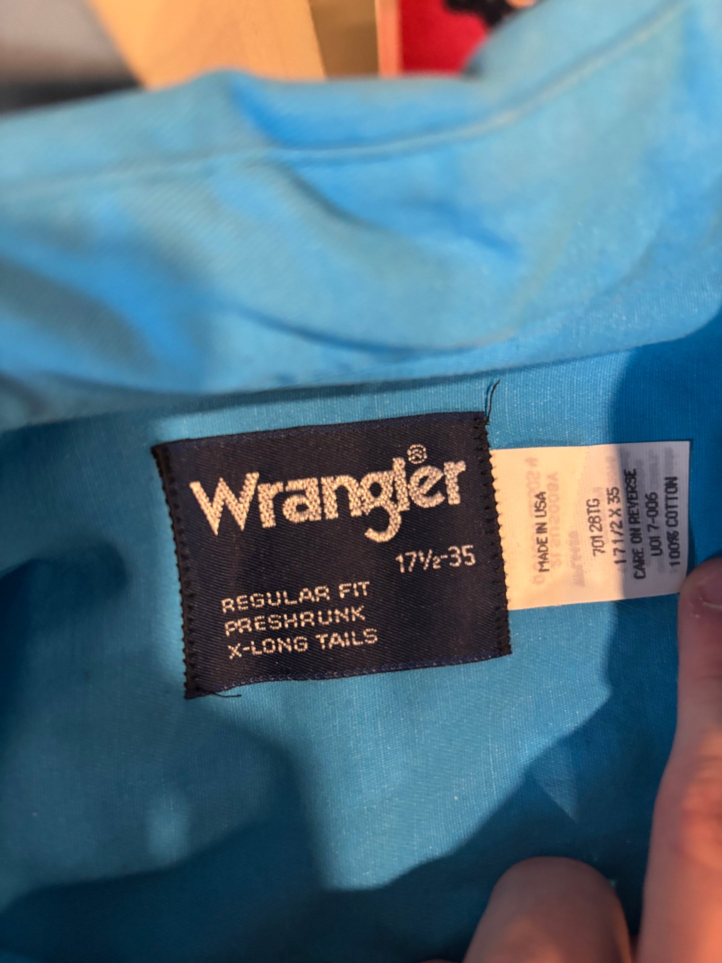 90’s Deadstock Wrangler aztec Brushpopper Buttonup