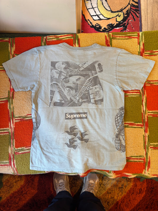 Supreme MC Escher tee (medium)