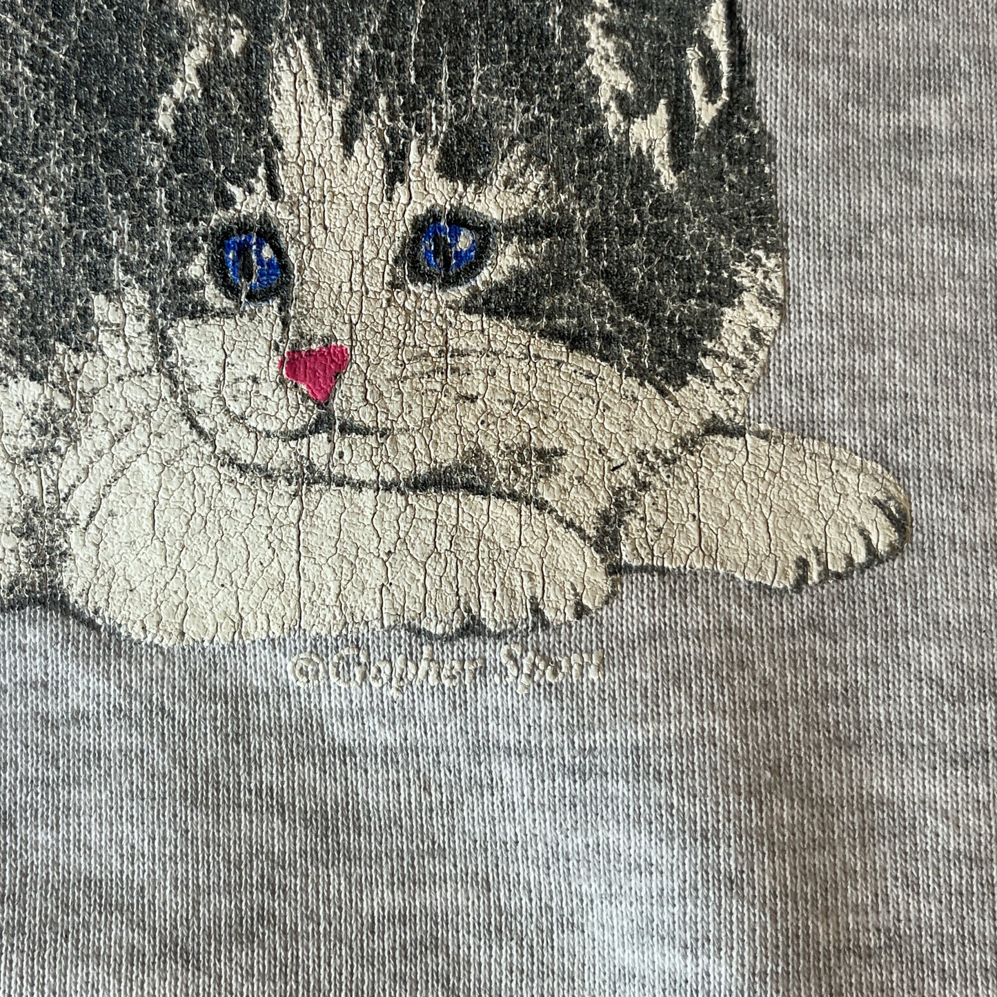 Cats with Yarn sweatshirt (large)