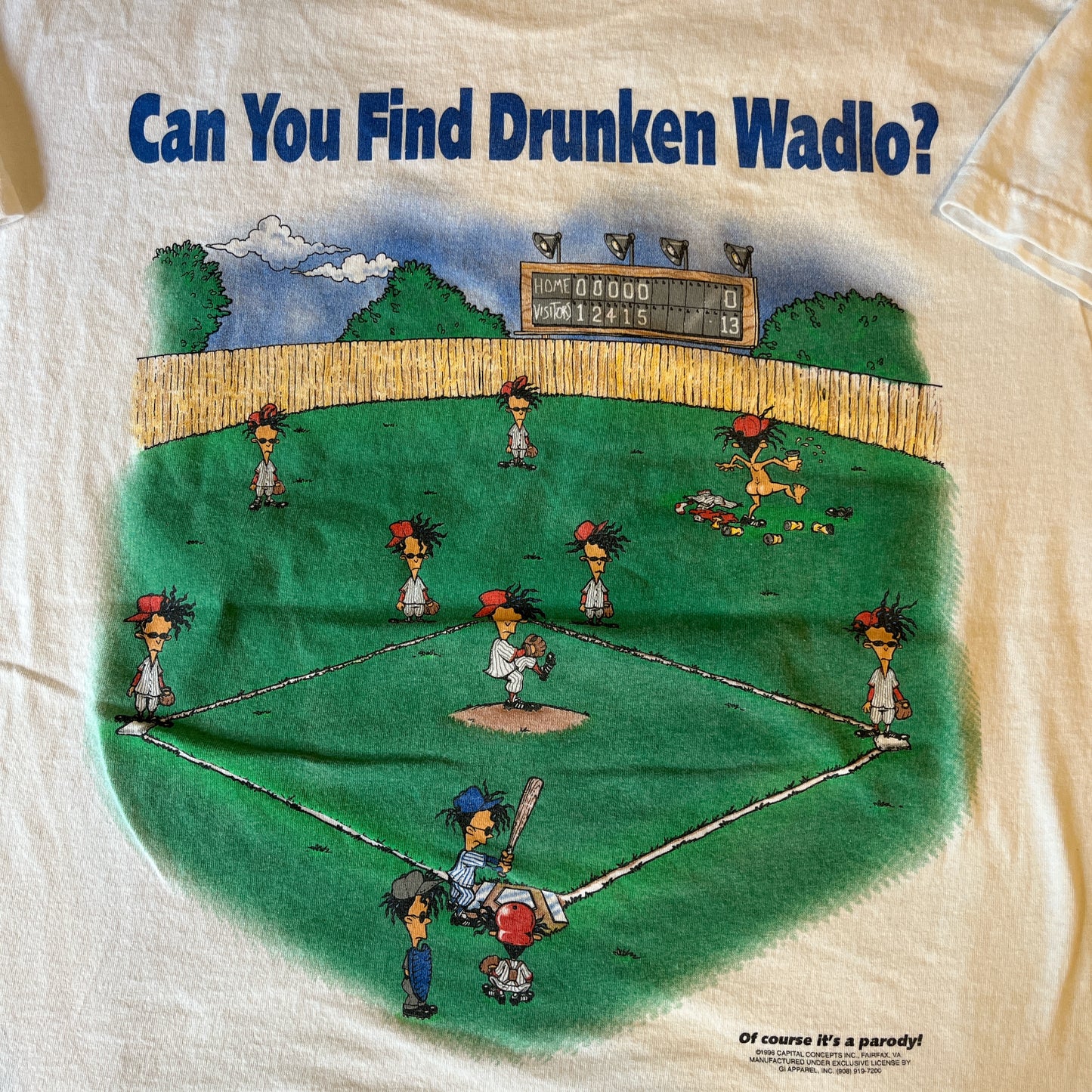 90’s Find Druken Waldo tee