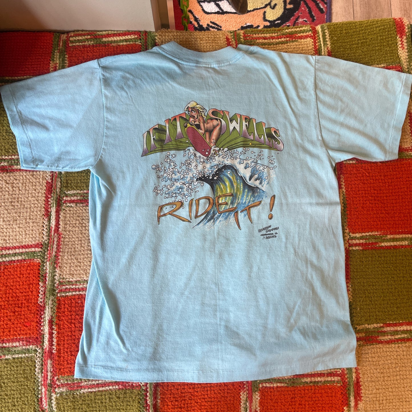 Funny Cocoa beach tee (small)