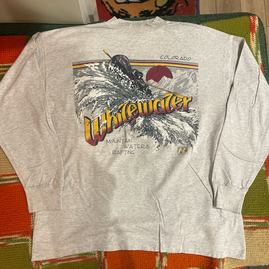 Whitewater rafting Colorado tee (large)