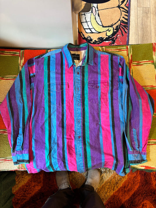 90’s Wrangler Button Up