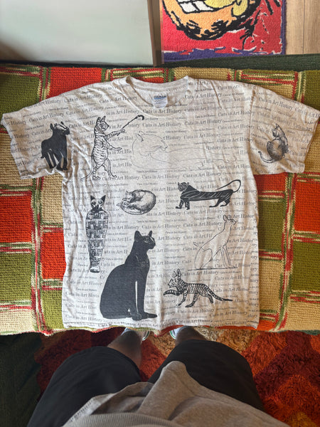 Cats in Art History tee