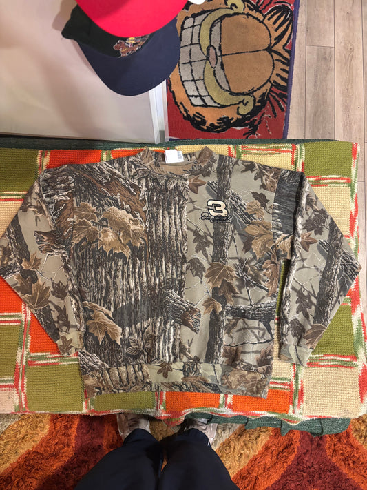 Dale Earnhardt camo crewneck (L)