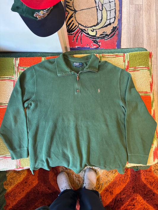 Polo quarter zip (xl)