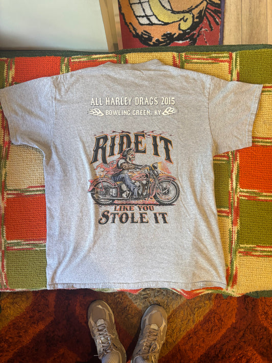 Harley Drags tee (Large)