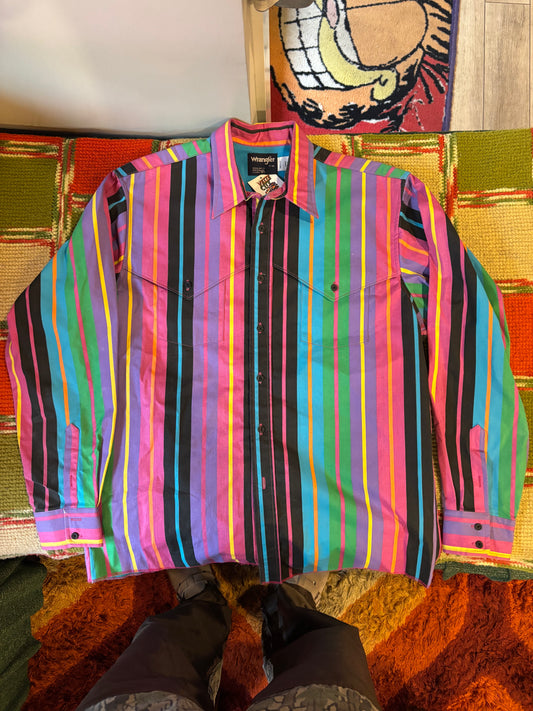 90’s Wrangler brushpopper buttonup
