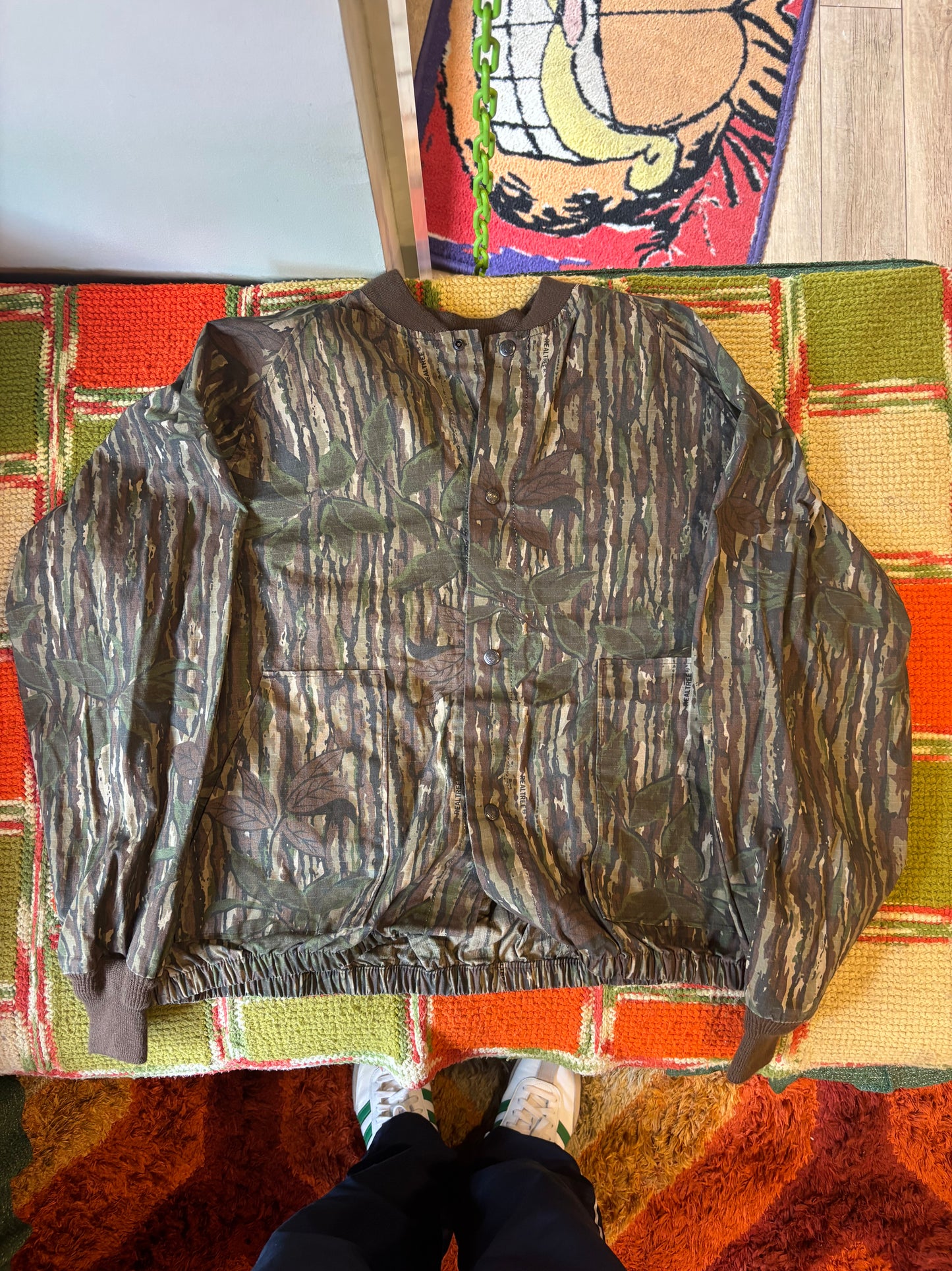 Camo bomber jacket (XXL)