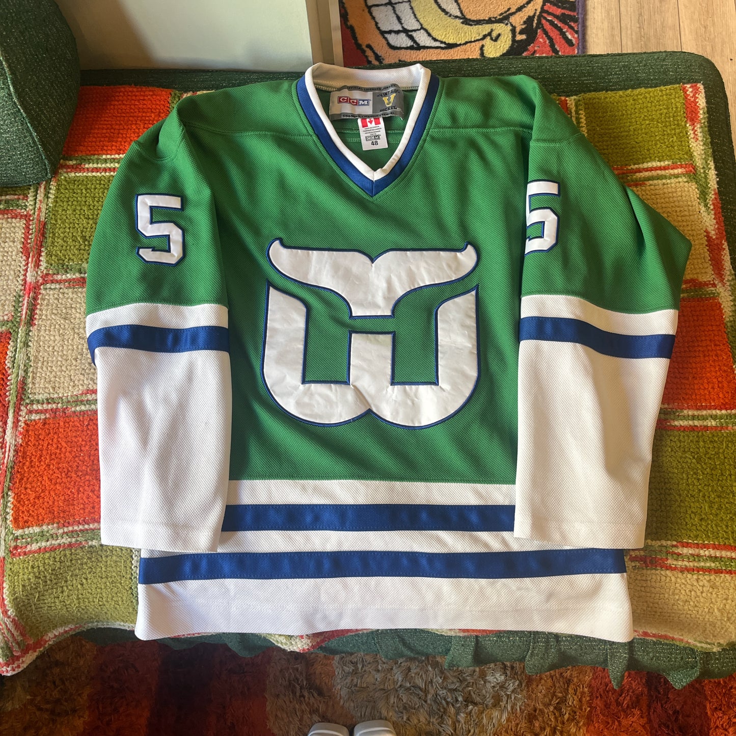 Whalers hockey jersey